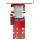 StarTech.com PEX8M2E2 interface-kort/adapter Intern M.2
