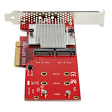 StarTech.com PEX8M2E2 interface-kort/adapter Intern M.2