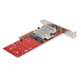 StarTech.com PEX8M2E2 interface-kort/adapter Intern M.2