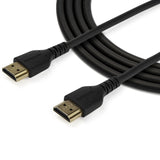 StarTech.com RHDMM2MP HDMI-kabel 2 m HDMI Type A (Standard) Sort