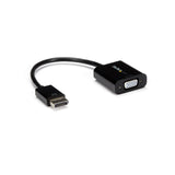 StarTech.com DP2VGA3X5 videokabel adapter 0,1 m DisplayPort VGA (D-Sub) Sort