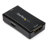 StarTech.com HDBOOST4K2 AV forlænger AV gentager Sort