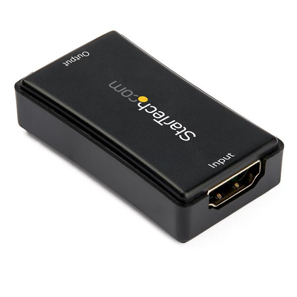 StarTech.com HDBOOST4K2 AV forlænger AV gentager Sort