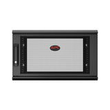 APC NetShelter WX 6U Single Hinged Wall-mount Enclosure 400mm Deep Vægmonteret stativ Sort