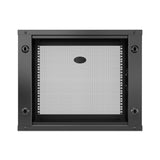 APC NetShelter WX 9U Single Hinged Wall-mount Enclosure 400mm Deep. Vægmonteret stativ Sort