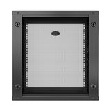 APC NetShelter WX 12U Single Hinged Wall-mount Enclosure 400mm Deep Vægmonteret stativ Sort