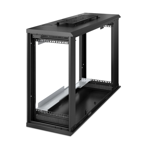 APC AR106VI stativ 6U Vægmonteret stativ Sort