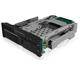ICY BOX IB-173SSK 13,3 cm (5.25") Opbevaring drev bakke Sort