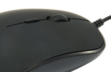 Conceptronic REGAS01B mus Kontor Ambidextrous USB Type-A Optisk 1200 dpi