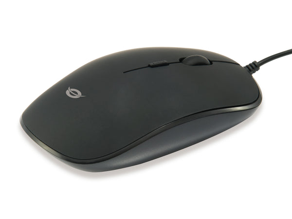 Conceptronic REGAS01B mus Kontor Ambidextrous USB Type-A Optisk 1200 dpi
