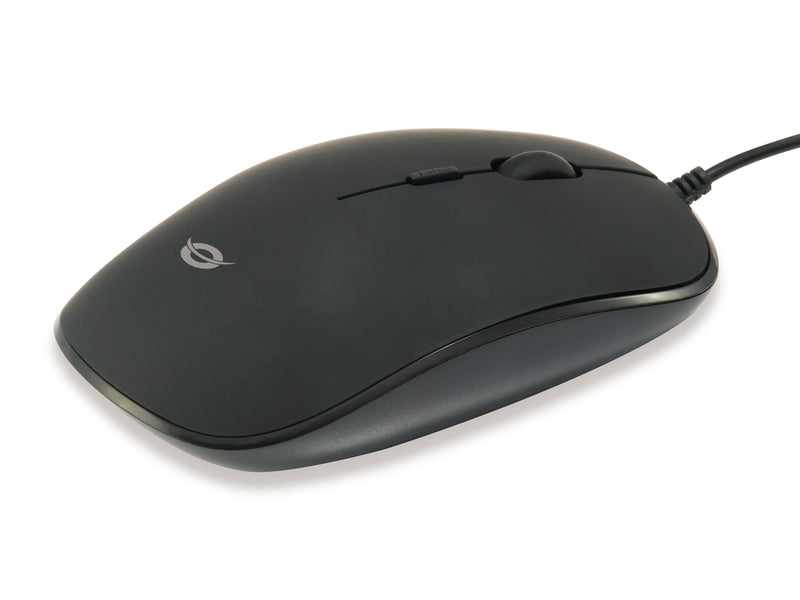 Conceptronic REGAS01B mus Kontor Ambidextrous USB Type-A Optisk 1200 dpi