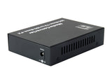 LevelOne GVT-0500 netværksomformer til medie 10000 Mbit/s Sort