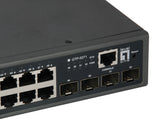 LevelOne GTP-5271 netværksswitch Administreret L3 Gigabit Ethernet (10/100/1000) Strøm over Ethernet (PoE) Grå