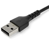 StarTech.com RUSB2AC1MB USB-kabel USB 2.0 1 m USB A USB C Sort
