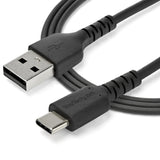 StarTech.com RUSB2AC1MB USB-kabel USB 2.0 1 m USB A USB C Sort