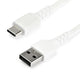 StarTech.com RUSB2AC1MW USB-kabel USB 2.0 1 m USB A USB C Hvid