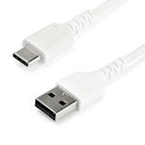 StarTech.com RUSB2AC1MW USB-kabel USB 2.0 1 m USB A USB C Hvid