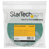 StarTech.com HKLP25GN kabelsamler Krog og løkke kabelbinder Nylon Grøn 1 stk