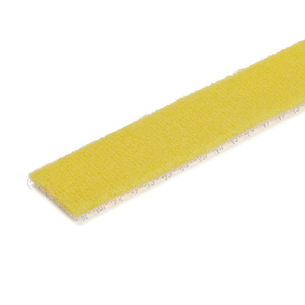 StarTech.com HKLP50YW kabelsamler Krog og løkke kabelbinder Nylon Gul 1 stk
