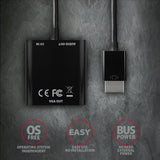 Axagon RVH-VGAN videokabel adapter 0,15 m HDMI Type A (Standard) VGA (D-Sub) Sort