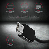 Axagon RVH-VGAN videokabel adapter 0,15 m HDMI Type A (Standard) VGA (D-Sub) Sort