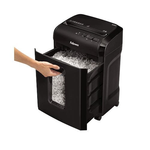 Fellowes Powershred 10M papirmakulator Mikromakulering Sort