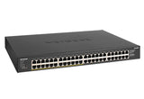 NETGEAR GS348PP Ikke administreret Gigabit Ethernet (10/100/1000) Strøm over Ethernet (PoE) Sort
