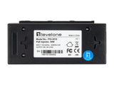 LevelOne POI-3010 PoE adapter Hurtigt ethernet, Gigabit Ethernet 52 V