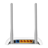 TP-Link TL-WR840N trådløs router Hurtigt ethernet Enkelt band (2,4 GHz) Grå, Hvid