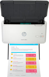 HP Scanjet Pro 2000 s2 Sheet-feed Scanner Skanner med papir-tilførsel 600 x 600 dpi A4 Sort, Hvid