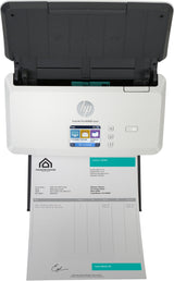 HP Scanjet Pro N4000 snw1 Sheet-feed Scanner Skanner med papir-tilførsel 600 x 600 dpi A4 Sort, Hvid
