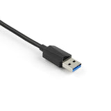 StarTech.com USB32HDVGA USB grafisk adapter 3840 x 2160 pixel Sort, Sølv