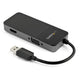 StarTech.com USB32HDVGA USB grafisk adapter 3840 x 2160 pixel Sort, Sølv