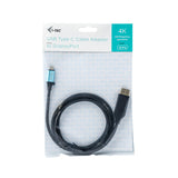 i-tec C31CBLDP60HZ2M videokabel adapter 2 m USB Type-C DisplayPort Sort