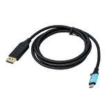 i-tec C31CBLDP60HZ2M videokabel adapter 2 m USB Type-C DisplayPort Sort