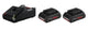 Bosch 1 600 A01 BA3 ledningsfrit batteri og ledningsfri oplader Batteri- og opladersæt