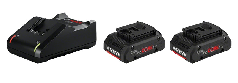 Bosch 1 600 A01 BA3 ledningsfrit batteri og ledningsfri oplader Batteri- og opladersæt
