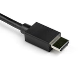 StarTech.com VGA2HDMM2M videokabel adapter 2 m USB Type-A + VGA (D-Sub) HDMI Type A (Standard) Sort
