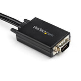 StarTech.com VGA2HDMM2M videokabel adapter 2 m USB Type-A + VGA (D-Sub) HDMI Type A (Standard) Sort