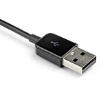 StarTech.com VGA2HDMM2M videokabel adapter 2 m USB Type-A + VGA (D-Sub) HDMI Type A (Standard) Sort