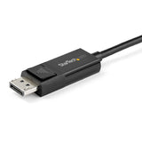 StarTech.com CDP2DP142MBD videokabel adapter 2 m USB Type-C DisplayPort Sort