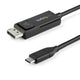 StarTech.com CDP2DP1MBD videokabel adapter 1 m DisplayPort USB Type-C Sort