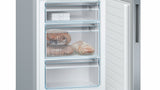 Bosch Serie 6 KGE39AICA køle-/fryseskab Fritstående 343 L Rustfrit stål