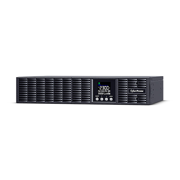 CyberPower OLS2000ERT2UA UPS-enhed Dobbeltkonvertering (online) 2 kVA 1800 W 8 AC stikkontakt(er)