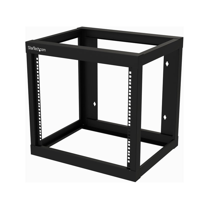StarTech.com RK919WALLO stativ 9U Vægmonteret stativ Sort
