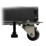 StarTech.com 4POSTRACK15U stativ 15U Fritstående reol Sort