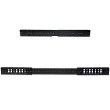 StarTech.com 4POSTRACK8U stativ 8U Fritstående reol Sort