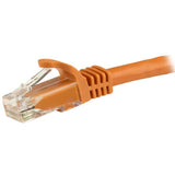 StarTech.com N6PATC150CMOR netværkskabel Orange 1,5 m Cat6 U/UTP (UTP)