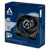 ARCTIC P8 Computerkabinet Ventilator 8 cm Sort