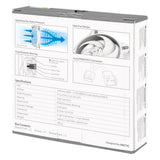ARCTIC BioniX P140 Computerkabinet Ventilator 14 cm Grå, Hvid
